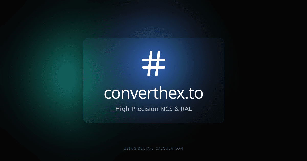 converthex.to, a professional color converter
